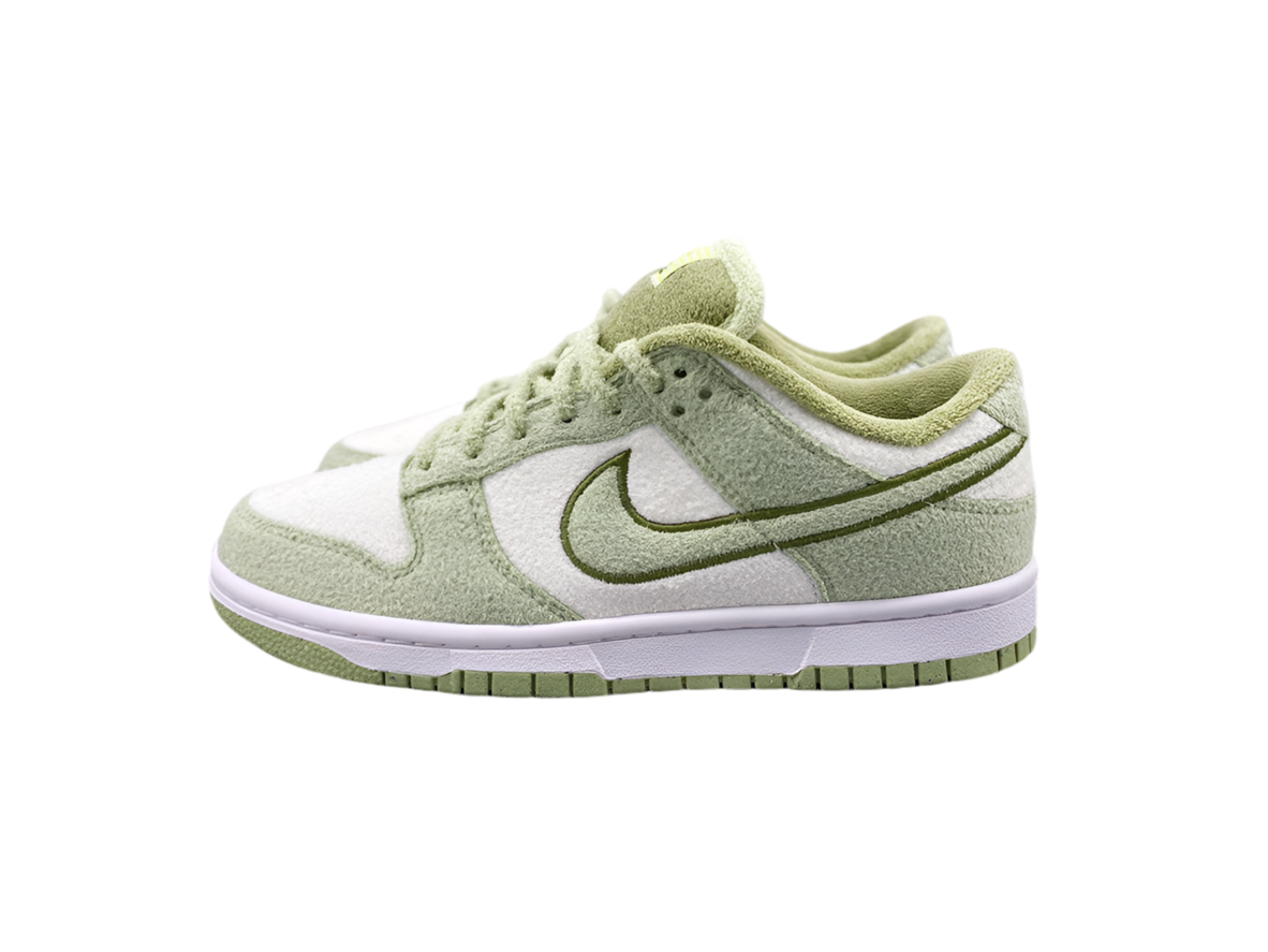 Nike Dunk Low “Fleece” Green and White