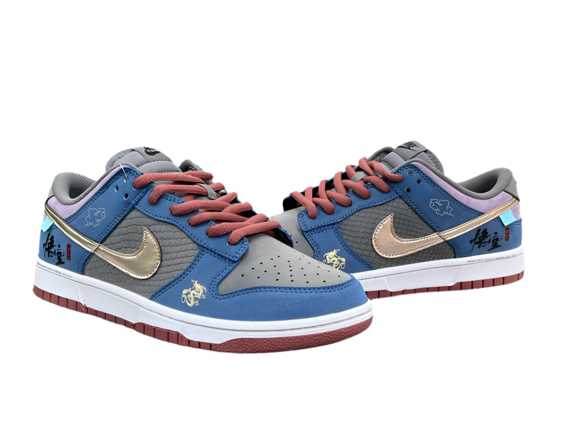 Custom Nike Dunk Low Black Myth Wukong