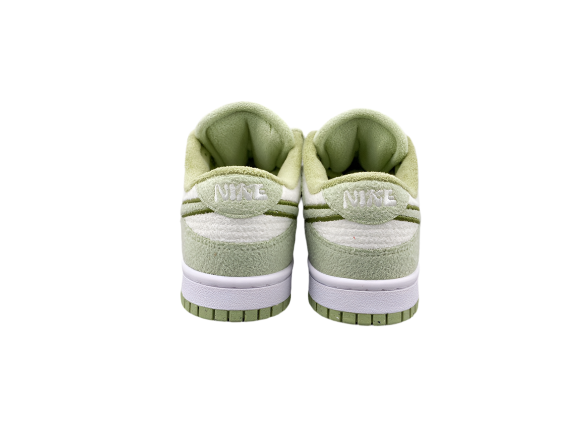 Nike Dunk Low “Fleece” Green and White