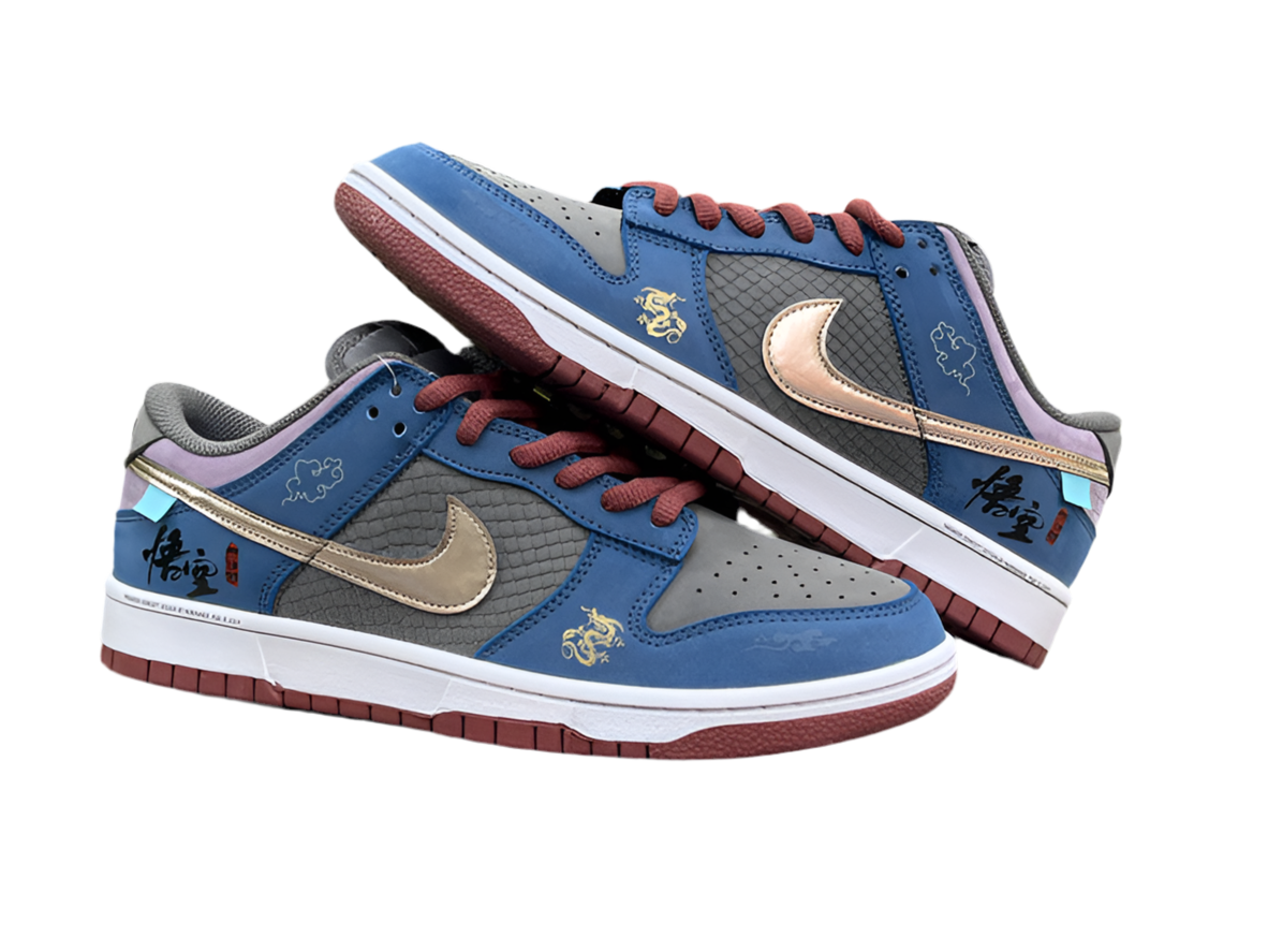 Custom Nike Dunk Low Black Myth Wukong