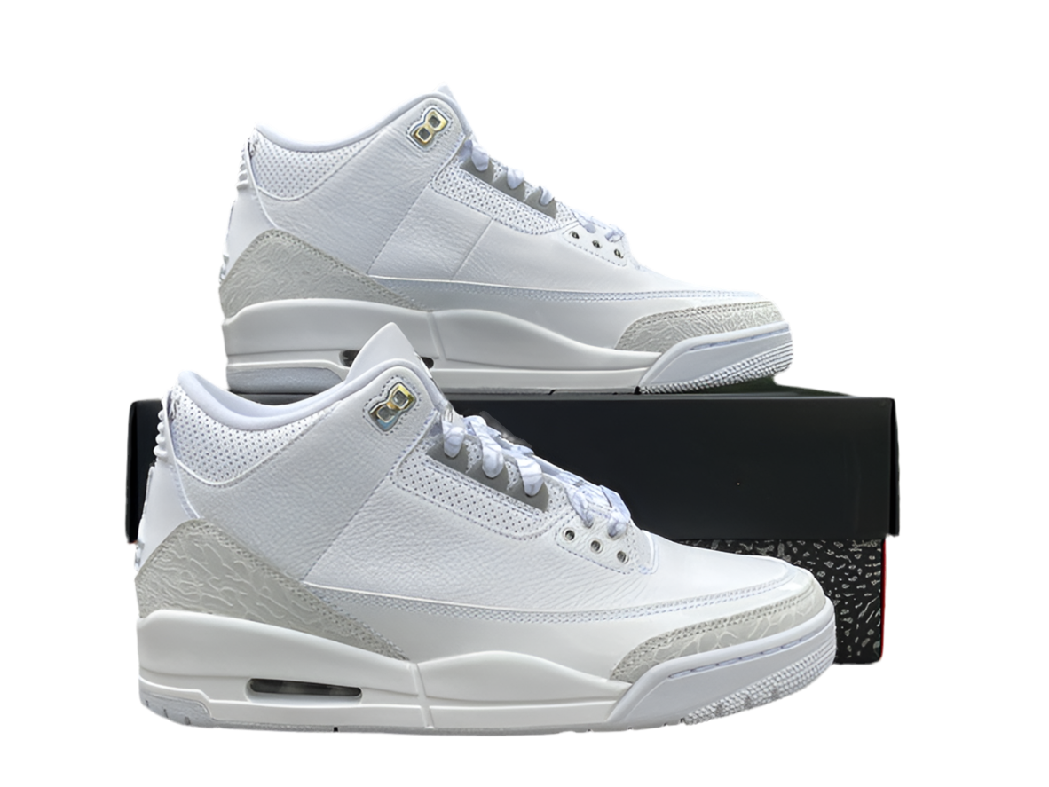 Air Jordan 3 "Pure Money" White Cat