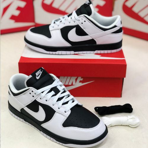Nike Dunk Low White and Black Reverse Panda